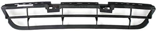 Front, Center Bumper Grille, Textured Black, Sedan For 2006-2007 Honda Accord Sedan