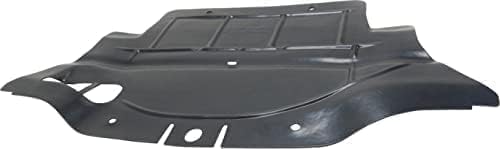 WEST DEKLE Automotive Front Engine Splash Shield Under Cover Center | Direct Replacement for 2015-2023 Dodge Charger 2017-2023 Challenger | CH1228143 68214816AA-PFM Engine Splash Guard