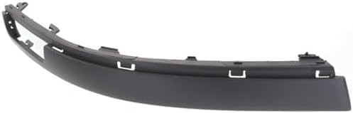 Front, Passenger Side Bumper Trim, Black, Main Bumper Molding For 2001-2005 Volkswagen Passat