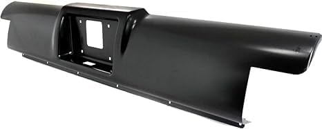 Rear Roll Pan, Steel, Stepside, With License Plate Provision For 1988-1998 Chevrolet/GMC C-K Series