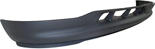Front Valance, Primed, without Fog Light Holes and Tow Hook Holes, RWD For 1999-2002 Ford F-150