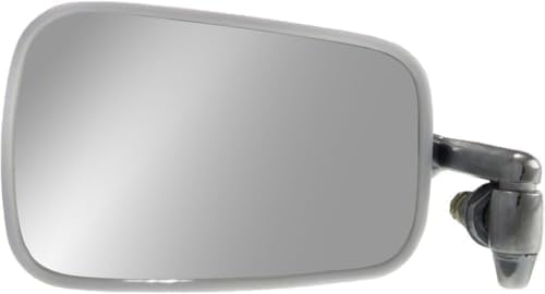 Driver and Passenger Side Mirrors, Manual Adjust, Non-Folding, Non-Heated, Chrome, No Signal Light, No Memory, No Puddle Light, No Auto-Dimming, No Blind Spot Feature, Sedan For 1968-1977 Volkswagen Beetle