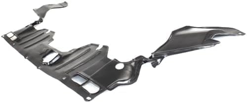 WEST DEKLE Automotive Front Engine Splash Shield & Fender Liner for 2006-2011 Honda Civic | Left & Right Side | Direct Replacement HO1228112 HO1249134 HO1248134 | 74111SNAA00 | Durable Plastic