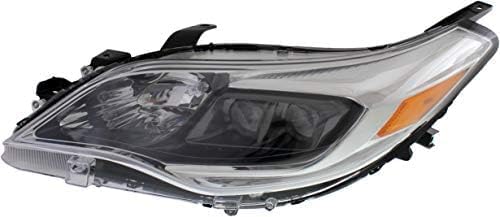 Driver Side Halogen Headlight, OE Comparable For 2013-2015 Toyota Avalon