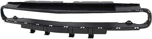 WEST DEKLE Automotive Front Upper Grille Reinforcement Textured | Direct Replacement for 2015–2023 Dodge Challenger | Fits R/T SXT SRT 392 T/A GT CH1223103 68258750AC