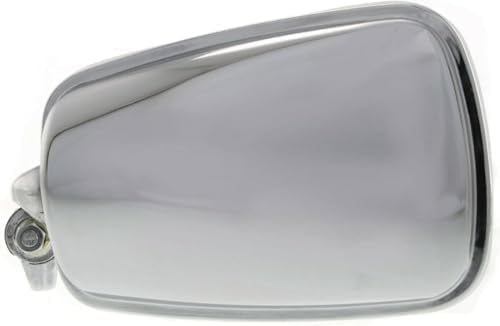 Driver and Passenger Side Mirrors, Manual Adjust, Non-Folding, Non-Heated, Chrome, No Signal Light, No Memory, No Puddle Light, No Auto-Dimming, No Blind Spot Feature, Sedan For 1968-1977 Volkswagen Beetle