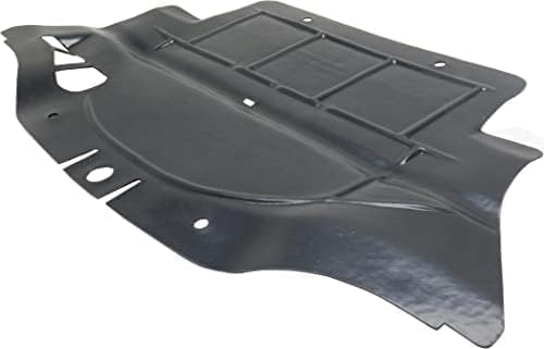 WEST DEKLE Automotive Front Engine Splash Shield Under Cover Center | Direct Replacement for 2015-2023 Dodge Charger 2017-2023 Challenger | CH1228143 68214816AA-PFM Engine Splash Guard
