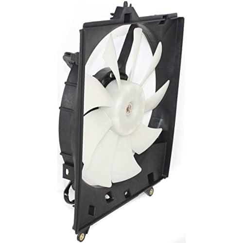 Radiator and A/C Condenser Fan - Driver and Passenger Side, For Models With Radiator Marked 0A18 For 2000-2004 Toyota Avalon