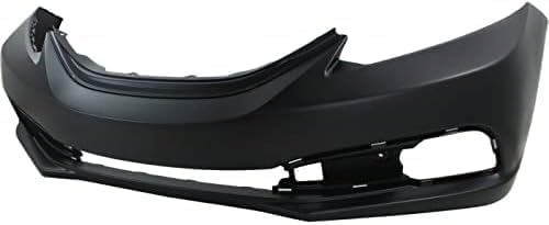 Front Primed Bumper Cover, Sedan for For 2013-2015 Honda Civic