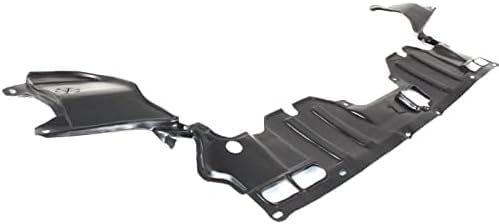 WEST DEKLE Automotive Front Engine Splash Shield & Fender Liner for 2006-2011 Honda Civic | Left & Right Side | Direct Replacement HO1228112 HO1249134 HO1248134 | 74111SNAA00 | Durable Plastic