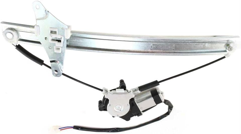Front, Driver Side Power Window Regulator, With Motor, Sedan/Wagon For 1992-1996 Toyota Camry