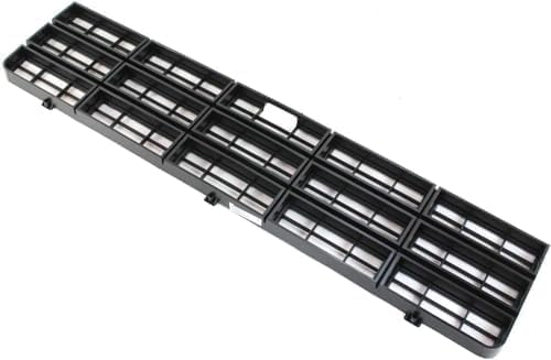 WEST DEKLE Automotive Front Grille Dark Argent Shell & Black Insert for 1977-1980 Chevrolet C-K Series | Direct Replacement GM1200114 14004752 | Fits C10, C20, C30, K10, K20, K30, Blazer, Suburban, G10-G30