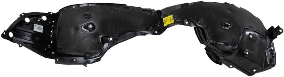WEST DEKLE Automotive Front Fender Liner Right Passenger Side | Direct Replacement for 2013-2015 Nissan Altima | NI1249134 638403TA0D | Plastic Inner Fender Wheel Well Cover