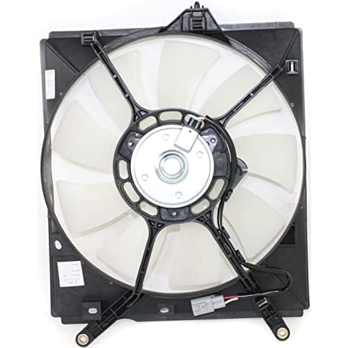 Radiator and A/C Condenser Fan - Driver and Passenger Side, For Models With Radiator Marked 0A18 For 2000-2004 Toyota Avalon