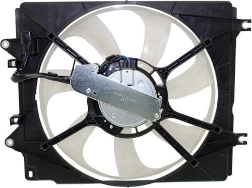 OE Replacement A/C Condenser Fan Passenger Side, 1.5L, 4Cyl, Single fan For 2017-2022 Honda CR-V