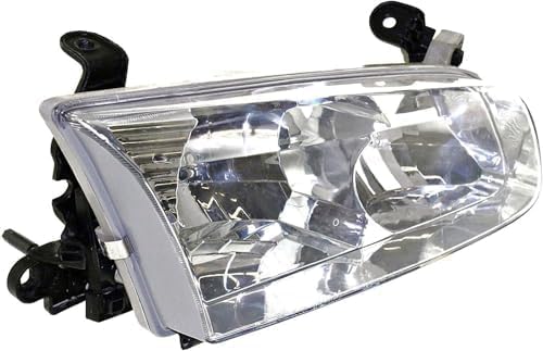 Passenger Side Headlight, with Bulb, Halogen, Clear Lens For 2000-2001 Toyota Camry