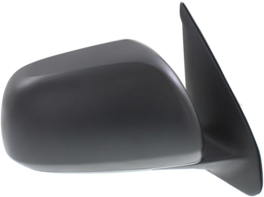 Driver and Passenger Side Mirrors, Manual Adjust, Manual Folding, Non-Heated, Textured Black, No Signal Light, No Memory, No Puddle Light, No Auto-Dimming For 2012-2015 Toyota Tacoma