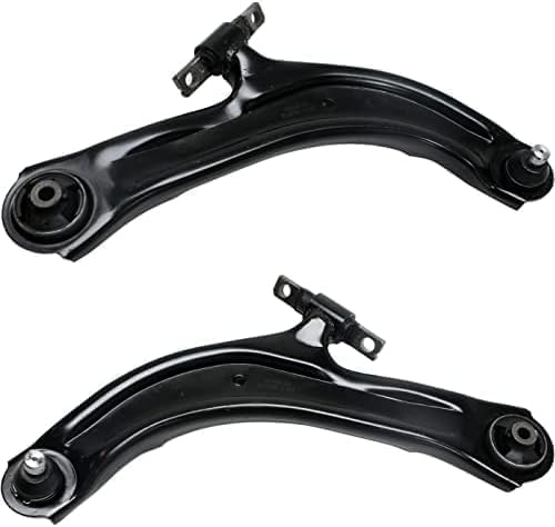 WEST DEKLE Automotive Set Of 2 Front Control Arm Lower With Ball Joint Right Passenger & Left Driver Side Direct Replacement Compatible With 2007-2012 Nissan Sentra 54500ET000 54501ET000