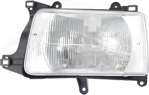6-Piece Kit Driver and Passenger Side Halogen Headlight, With bulb(s), OE Replacement, Includes (2) Corner Light, (2) Headlight and (2) Turn Signal Light For 1993-1998 Toyota T100