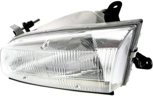 Driver and Passenger Side Halogen Headlight, OE Comparable Finish For 1997-1999 Toyota Camry