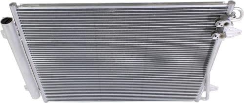 A/C Condenser, With Receiver Drier For 2006-2015 Volkswagen Passat / 2009-2017 Passat CC