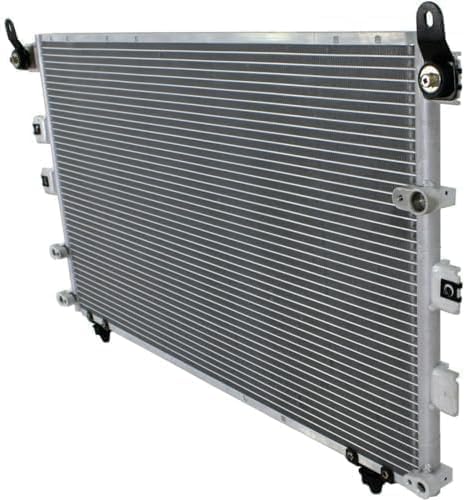A/C Condenser, With Integrated Oil Cooler, 8 Cyl., 4.7L Engine For 2001-2007 Toyota Sequoia SR5 Limited