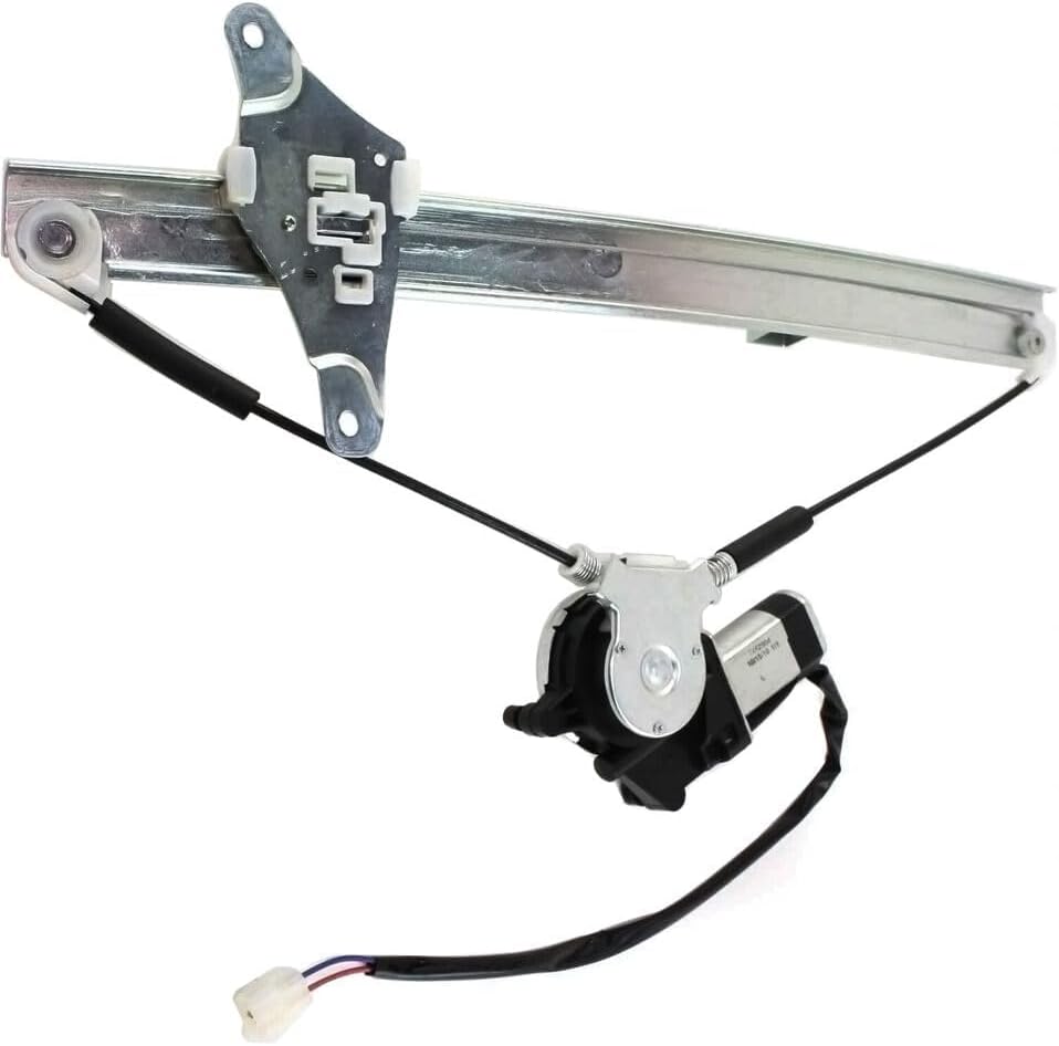 Front, Driver Side Power Window Regulator, With Motor, Sedan/Wagon For 1992-1996 Toyota Camry