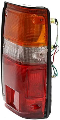 Driver and Passenger Side Halogen Tail Light, With bulb(s), OE Comparable Finish For 1984-1989 Toyota 4Runner / 1984-1988 Pickup