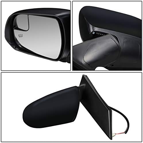 Driver Side Mirror, Power Adjust, Heated, Manual Folding, Paintable, No Signal Light, No Memory, No Puddle Light, with Blind Spot Glass, LE/SE Models, 6 Cyl., 3.5L Engine For 2015-2020 Toyota Sienna