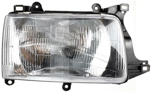 6-Piece Kit Driver and Passenger Side Halogen Headlight, With bulb(s), OE Replacement, Includes (2) Corner Light, (2) Headlight and (2) Turn Signal Light For 1993-1998 Toyota T100