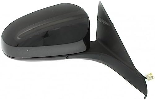 Driver and Passenger Side Mirrors, Power Adjust, Manual Folding, Heated, Paintable, No Signal Light, No Memory, No Puddle Light, No Auto-Dimming, No Blind Spot Feature For 2016-2017 Toyota Camry