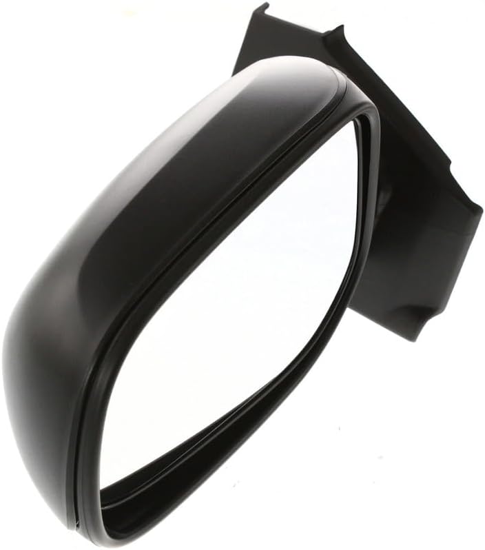 Hatchback Driver Side Mirror, Manual Adjust, Non-Heated, Manual Folding, Paintable, No Signal Light, No Memory, No Puddle Light, No Auto-Dim, No Blind Spot Feature