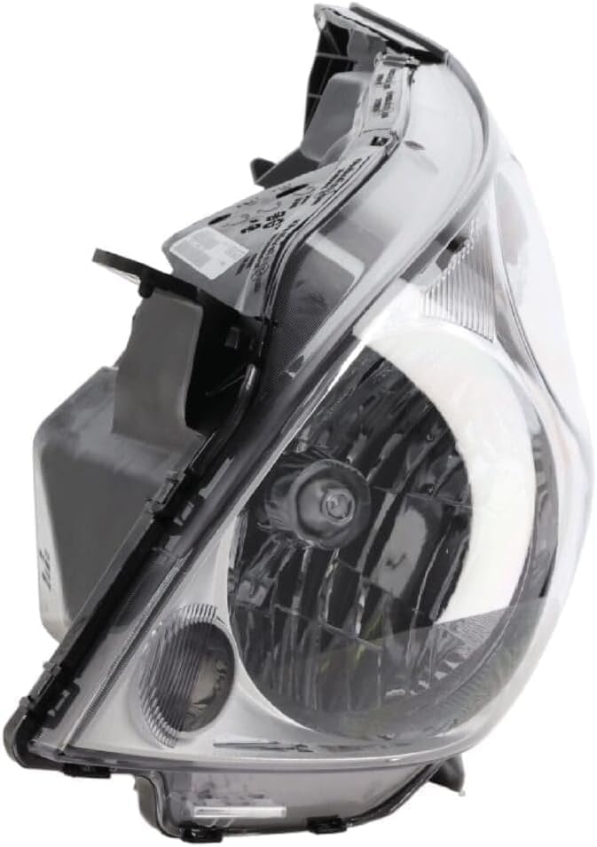 Driver and Passenger Side Headlights, Halogen, with wiring harness For 2013-2015 Chevrolet Spark