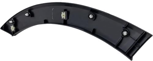 Front, Passenger Side Fender Flares, Textured Black, Mounts On Door, CAPA Certified For 2015-2019 Ford Transit