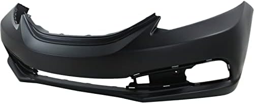 Front Primed Bumper Cover, Sedan For 2013-2015 Honda Civic Sedan