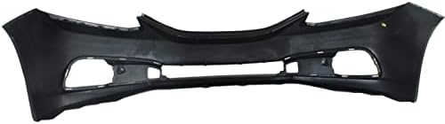 Front Primed Bumper Cover, Sedan For 2013-2015 Honda Civic Sedan