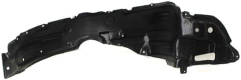 Front, Driver and Passenger Side, Fender Liners For 2009-2010 Toyota Corolla