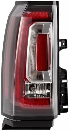 Driver Side Tail Light, LED, Clear and Red Lens For 2015-2020 GMC Yukon/XL
