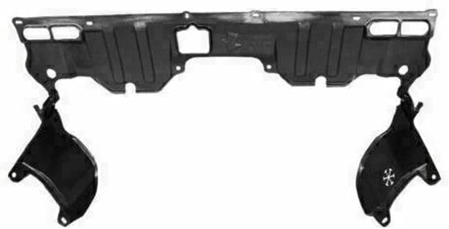 3-Piece Kit, Front, Driver and Passenger Side Fender Liner, Coupe, Includes (1) Engine Splash Shield and (2) Fender Liner For 2006-2011 Honda Civic