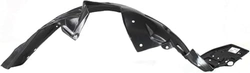 Front, Driver Side Fender Liner, Base/DX/DX-A/LX Models, 4 Cyl., 1.5L Engine For 2009-2014 Honda Fit