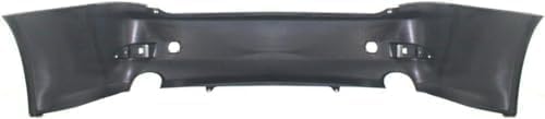 Rear Primed Bumper Cover, Base Model, Without Park Distance Control Sensor and Pre-Collision System Holes For 2006-2008 Lexus IS250/IS350