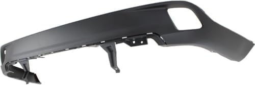 Rear, Lower Textured Bumper Cover, For Models Without Rear Object Sensor Holes For 2014-2019 Toyota Highlander