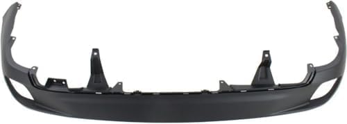 Rear, Lower Textured Bumper Cover, For Models Without Rear Object Sensor Holes For 2014-2019 Toyota Highlander