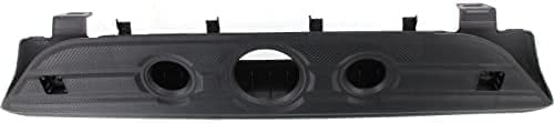 Center Bumper Step Pad, Black For 2005-2015 Toyota Tacoma