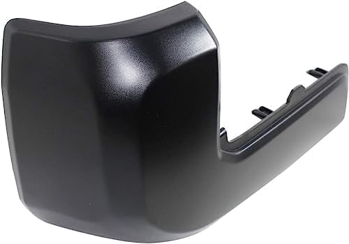 Rear, Driver Side Bumper End, Paint to Match, End Cap, Without Park Assist Sensor Holes, (Exc. Limited/TRD Pro Models) For 2016-2023 Toyota Tacoma