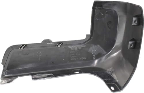 Rear, Driver Side Bumper End, Paint to Match, End Cap, Without Park Assist Sensor Holes, (Exc. Limited/TRD Pro Models) For 2016-2023 Toyota Tacoma