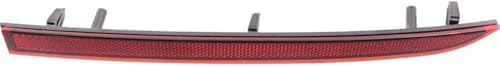 Rear, Driver and Passenger Side Bumper Reflector For 2014-2018 Ford Edge