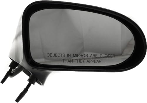 Driver and Passenger Side Mirrors, Power Adjust, Non-Folding, Non-Heated, Paintable, No Signal Light, No Memory, No Puddle Light, No Auto-Dimming, No Blind Spot Feature For 1992-1999 Buick LeSabre