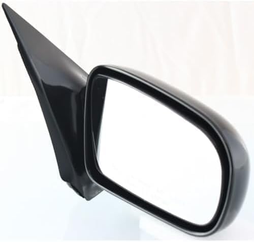 Coupe Driver and Passenger Side Mirror, Manual Adjust, Non-Heated, Non-Folding, Paintable, No Signal Light, No Memory, No Puddle Light, No Auto-Dim, No Blind Spot Feature For 1995-2005 Chevrolet Cavalier/Sunfire