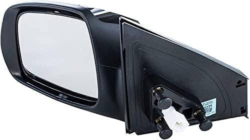 Driver Side Mirror, Power Adjust, Non-Heated, Non-Folding, Paintable, In-housing Signal Light, No Memory, No Puddle Light, No Auto-Dim, No Blind Spot Feature For 2005-2010 Scion tC